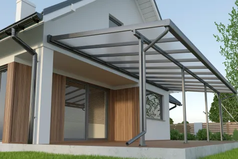 Pfleger Baugesellschaft m.b.H., Carport ALU/Metall, Terrassenüberdachung