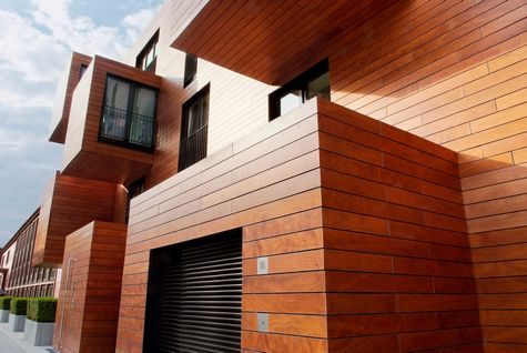 König - Gruber Zimmerei GmbH, Holzfassade