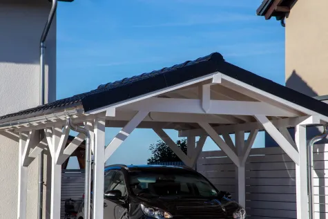 Katholnig Bau GmbH, Terrassenüberdachung Holz, Carport Holz
