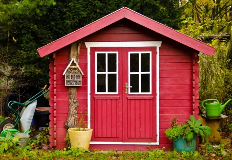 Maximilian Traussner eingetragener Unternehmer, Gartenhaus, Gartenhütte