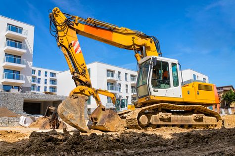 Baumeister DI (FH) Helmut Jäger GmbH & Co KG, Bagger mieten, Baumaschinenverleih