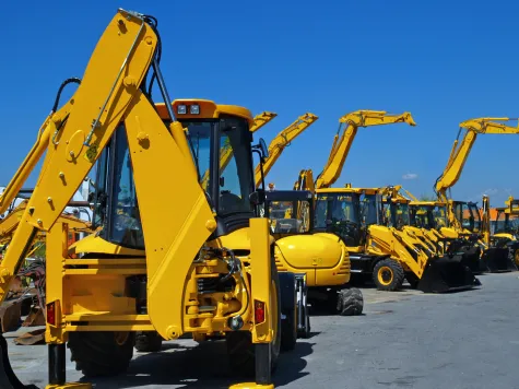 Ing. Harald Setznagel GmbH, Bagger mieten, Baumaschinenverleih