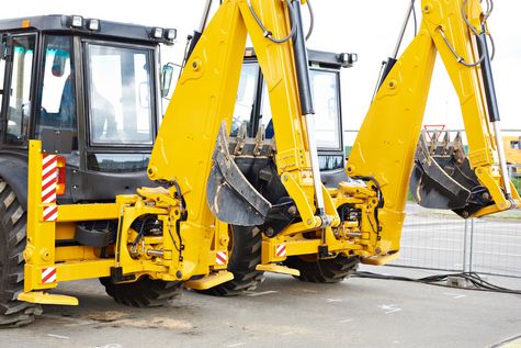Pauer KG, Bagger mieten, Baumaschinenverleih