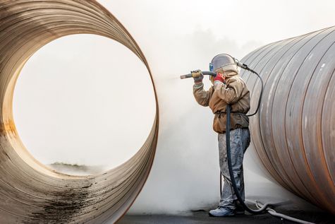 TH Metallverarbeitungs GmbH, Sandstrahlen
